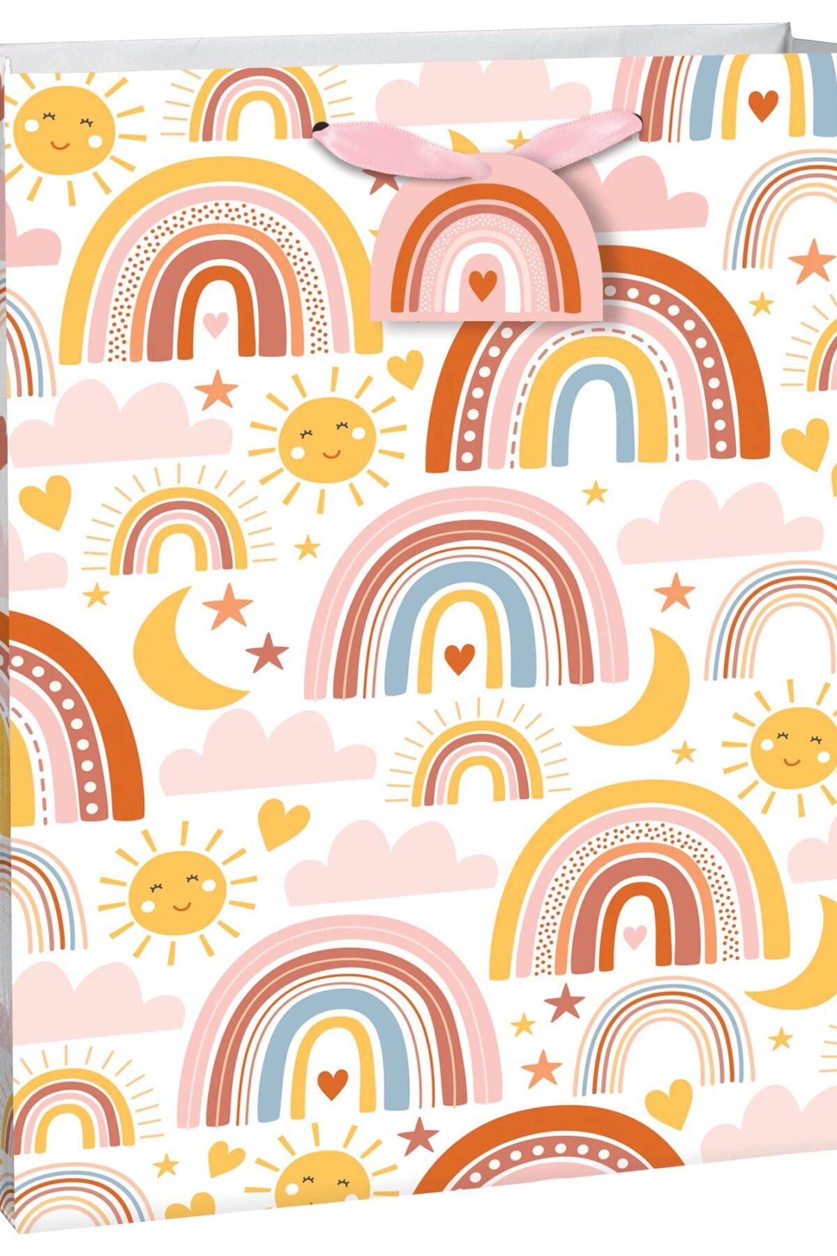 Neutral Rainbow Super Large Bag