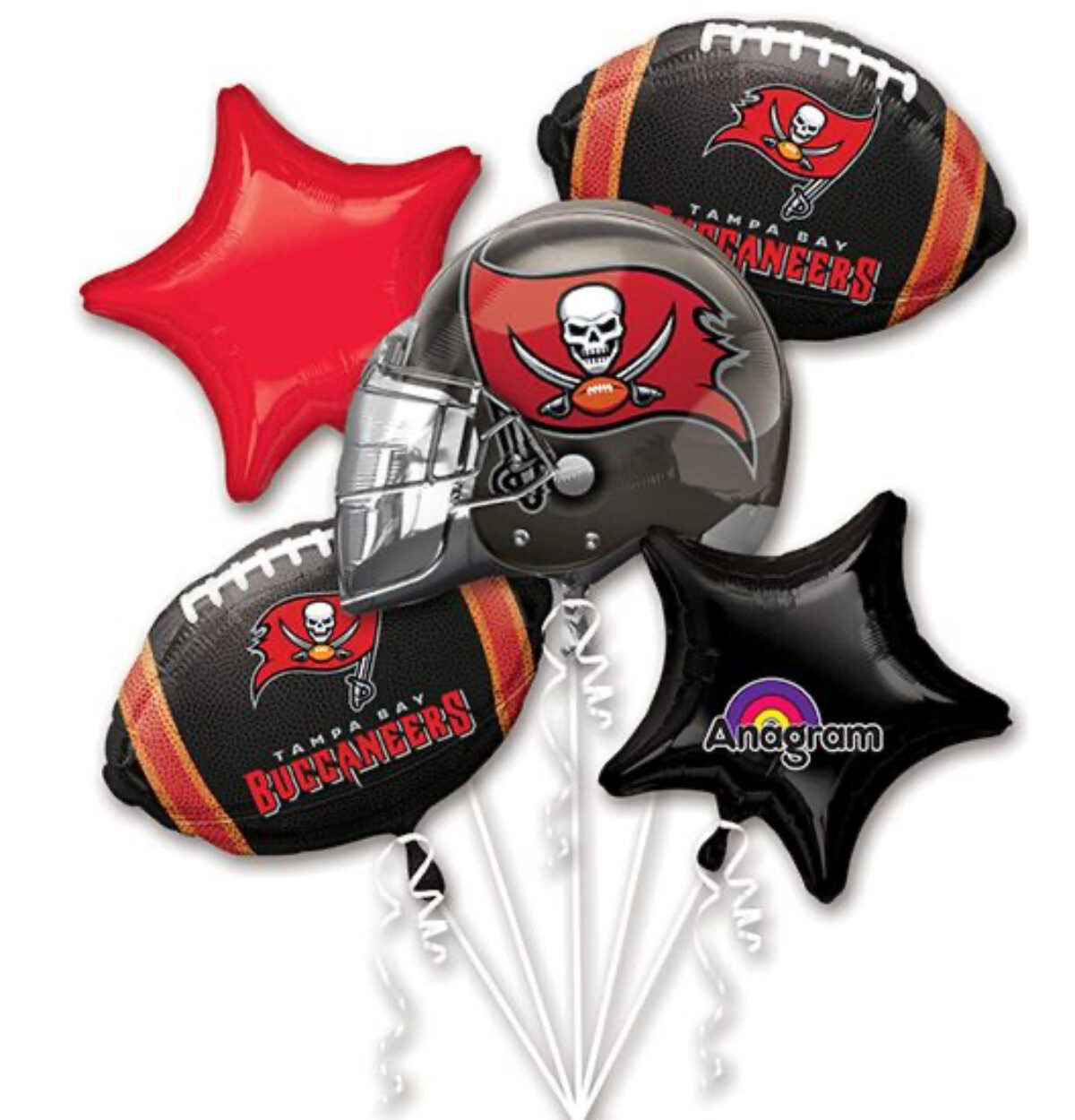 NFL Balloon Bouquet - Tampa Bay Buccaneers