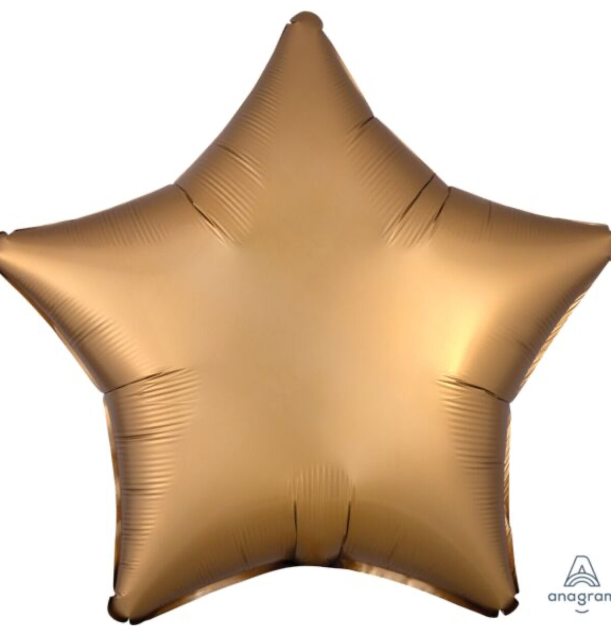 18" HX Chrome Gold Sateen - Star Balloon #760