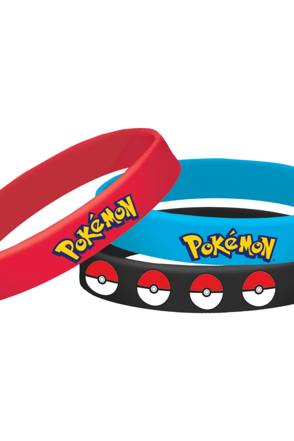 Pokemon Rubber Bracelets 6ct.