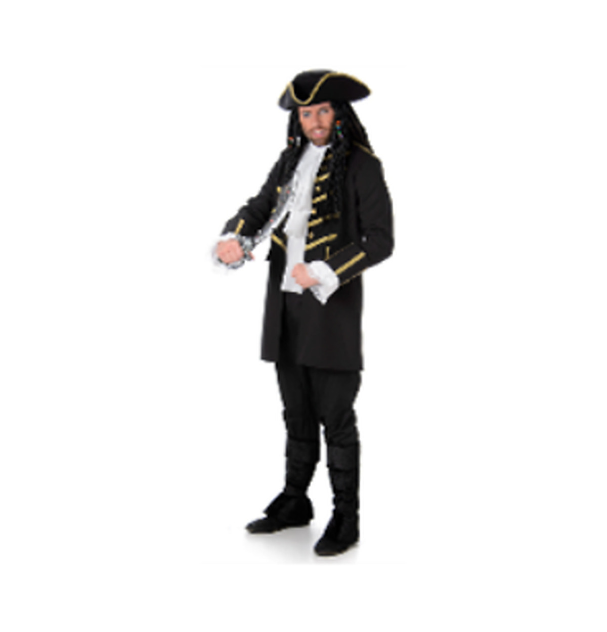 Black Sails Pirate Captain Men's Costume