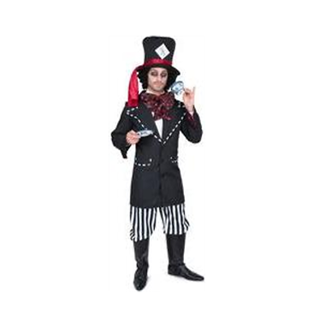 The Black Hatter Men's Costume