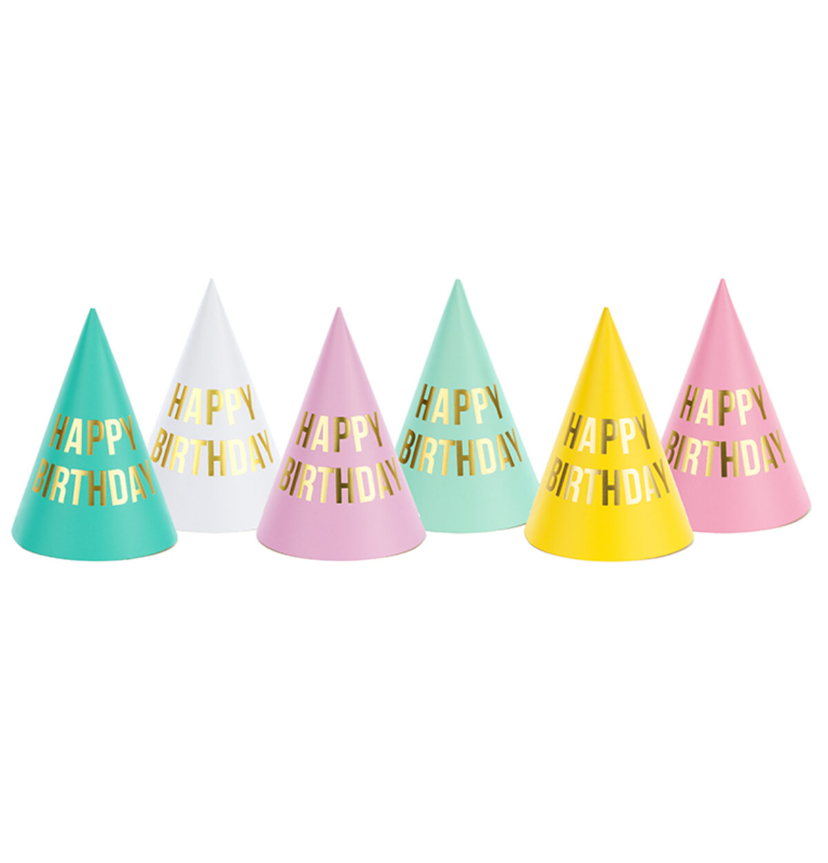 PARTY HATS HAPPY BIRTHDAY MIX
