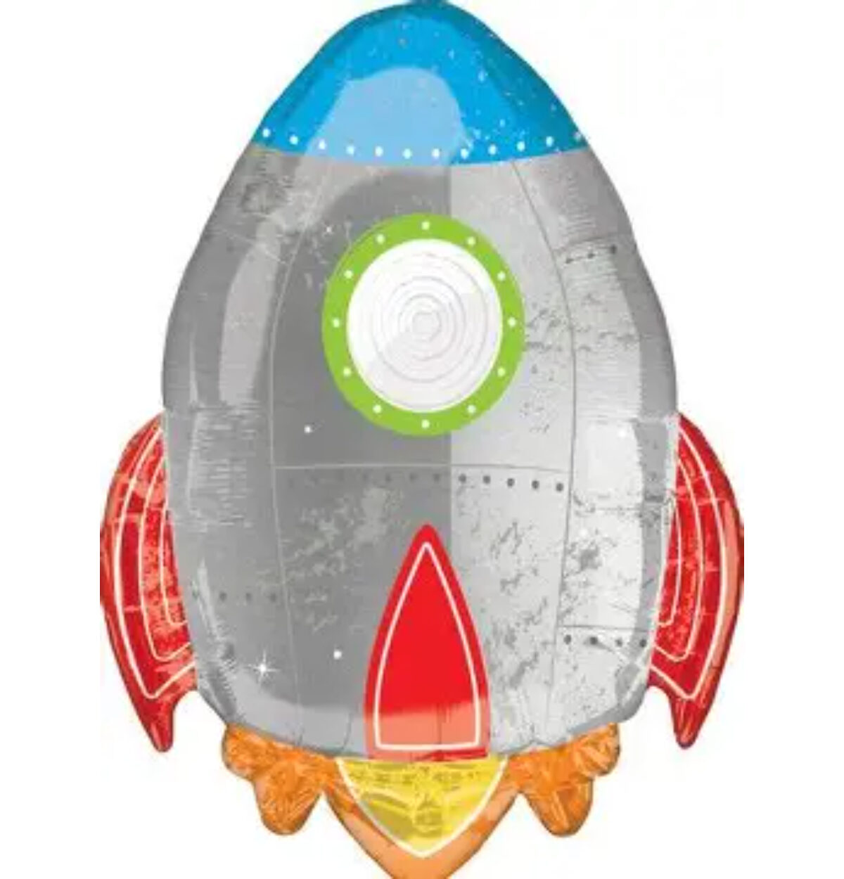 29" Space Rocket Blast Off Birthday Balloon #175