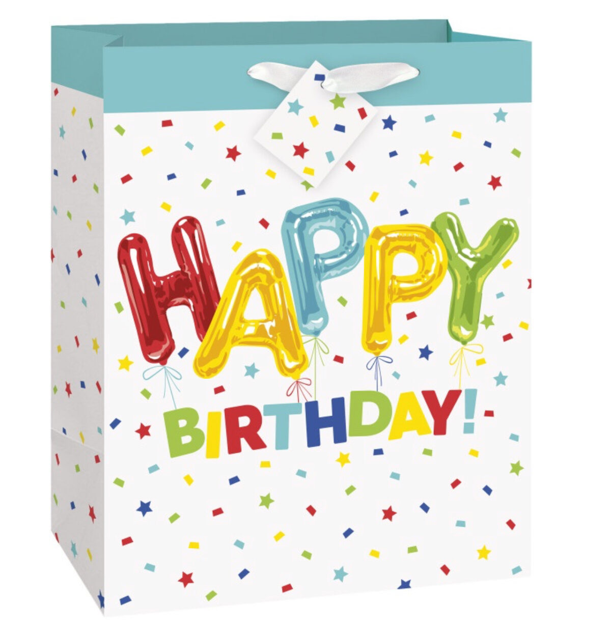 Happy Balloon Birthday Large Gift Bag