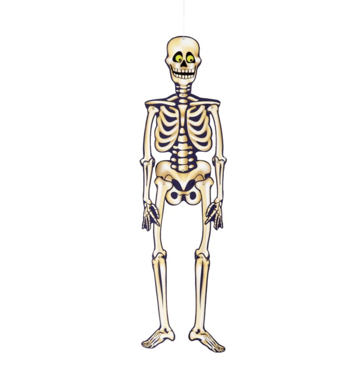 HALLOWEEN JOINTED SKELETON DECOR