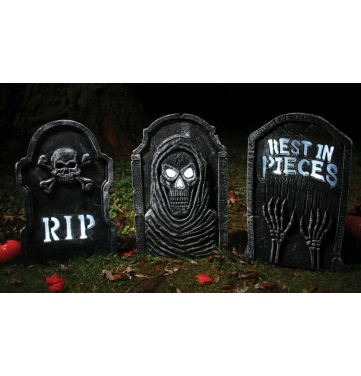 Strobing Tombstone 3 Assorted Styles - 1ct.