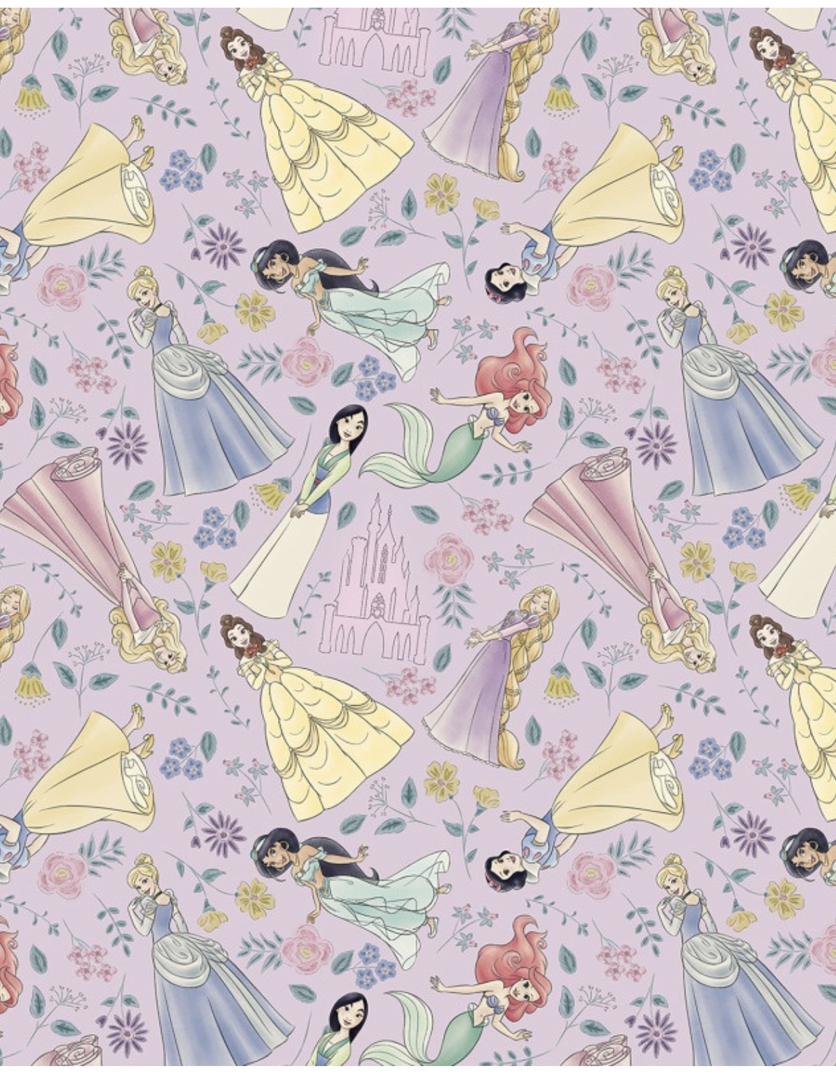 Disney Princess Gift Wrap 30" x 5 ft.