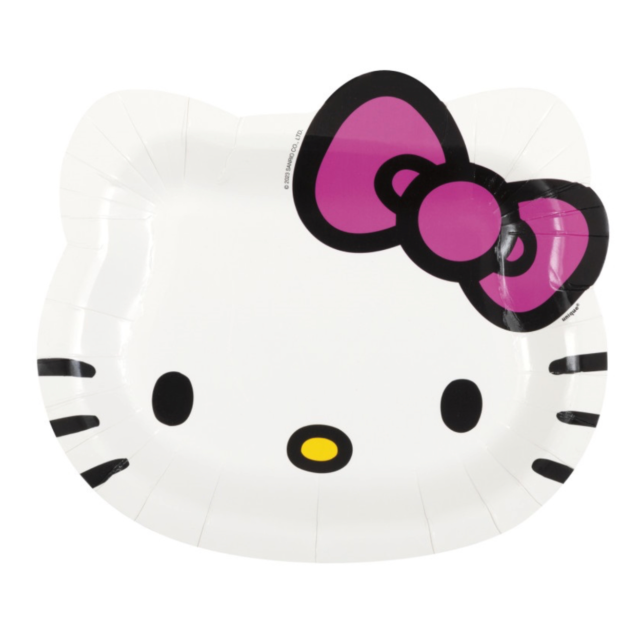 Screenshot-2026-09-27-at-10-06-58-PM.jpg Hello Kitty & Friends Face-Shaped 6.75" Plates 8ct. - Image 1