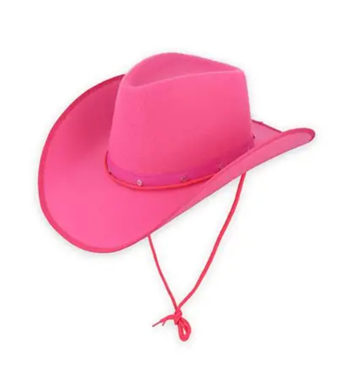 ADULT'S HOT PINK COWBOY HAT