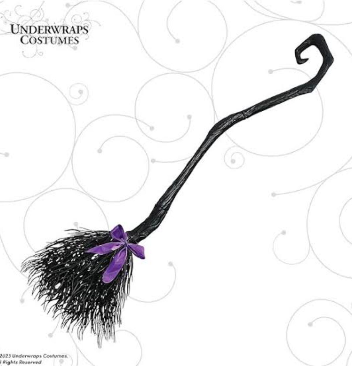 UNDERWRAPS WITCH BROOM BLACK