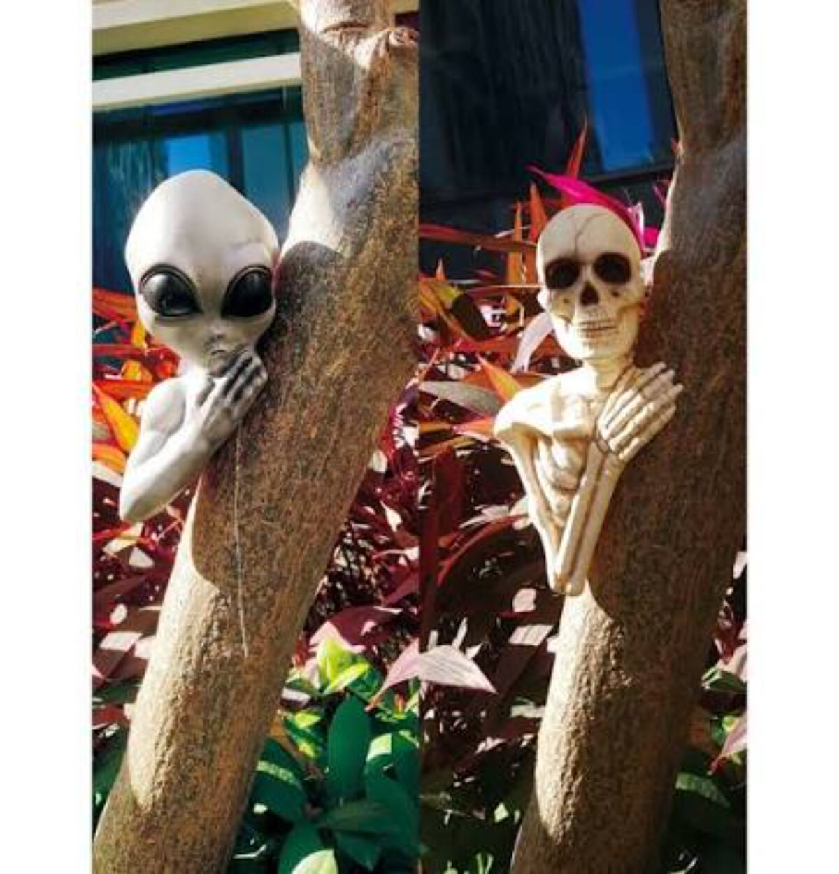 Alien or Skull Tree Peepers 14"