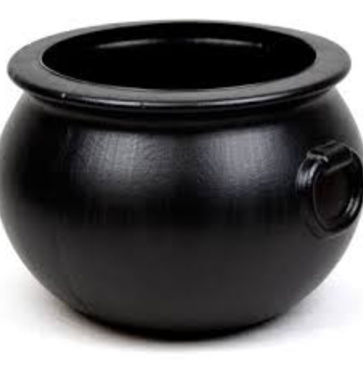 8" Witch Kettle Plastic Cauldron