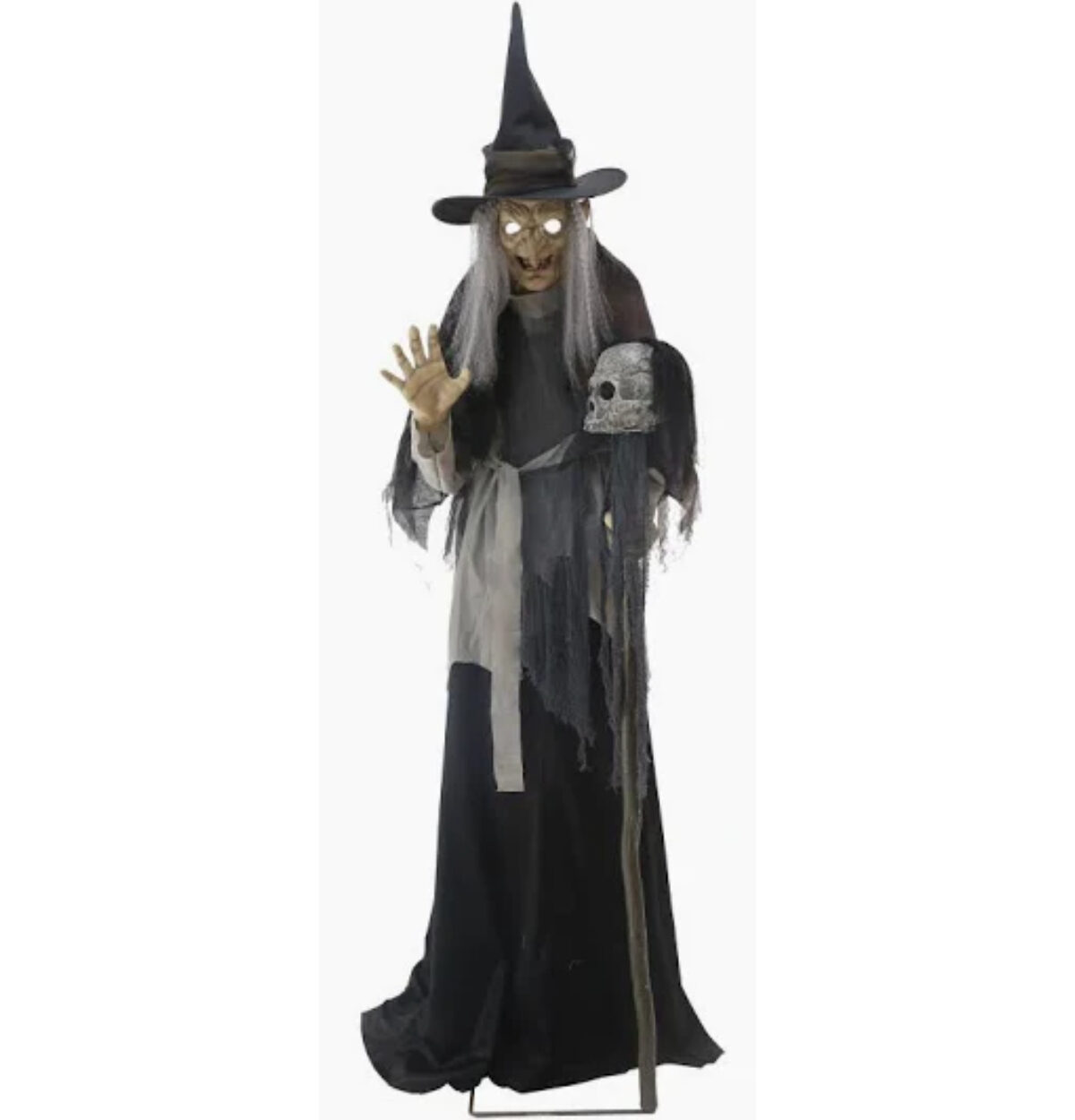 Animated Lunging Haggard Witch