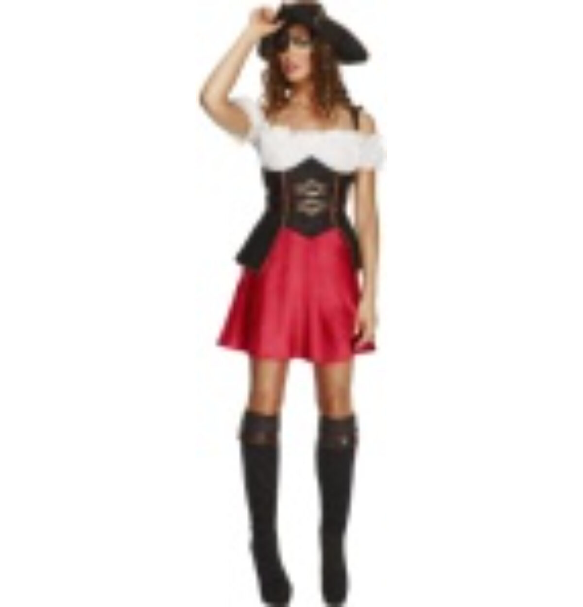 Fever Pirate Wench Costume Black