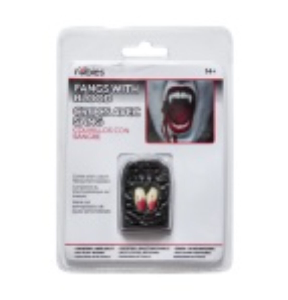 VAMPIRE FANGS WITH BLOOD