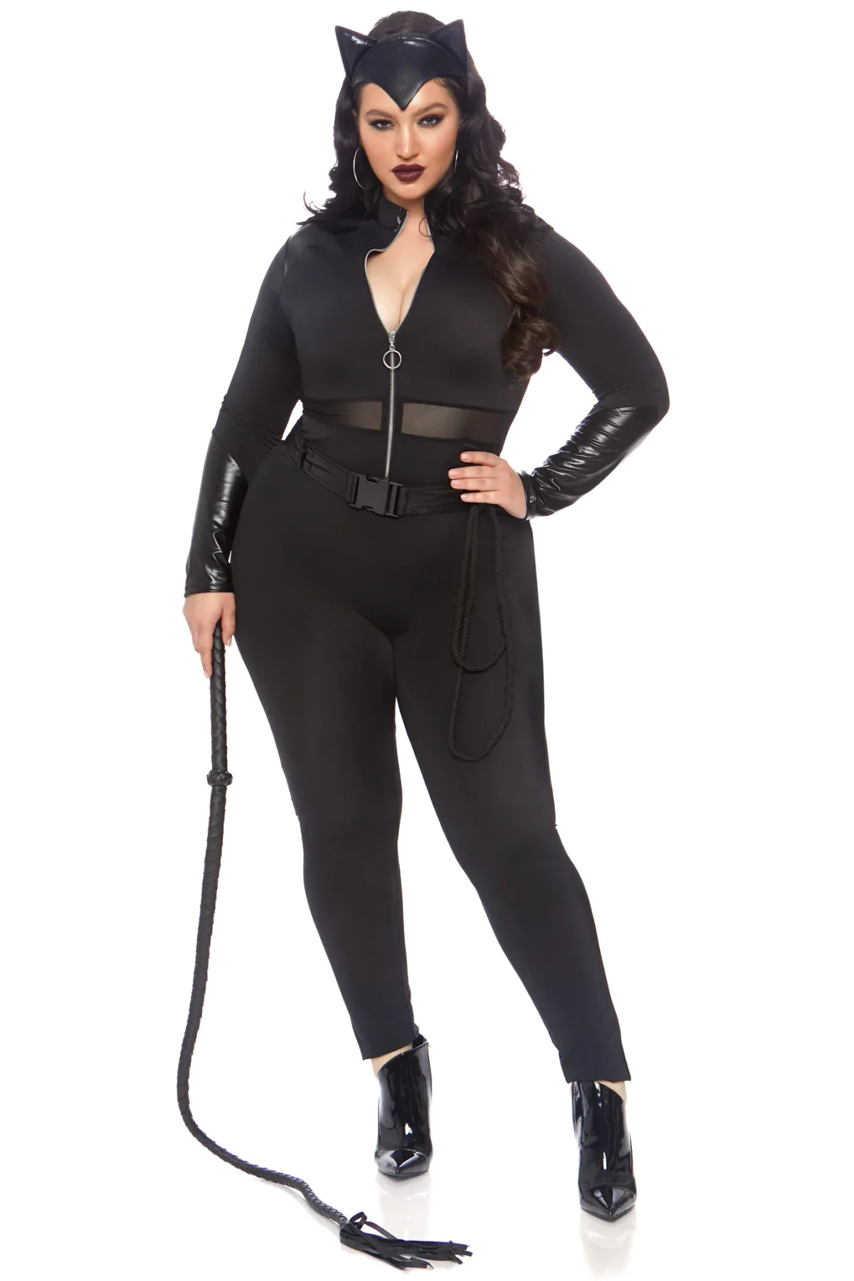 Plus-Size Adult Sultry Supervillain Costume