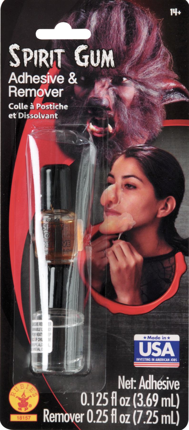 Spirit Gum Adhesive & Remover
